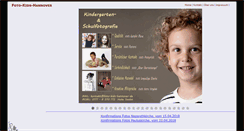 Desktop Screenshot of foto-kids-hannover.de